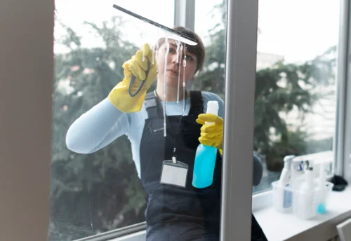 Nettoyage de vitres intérieures et extérieures à Locmaria
